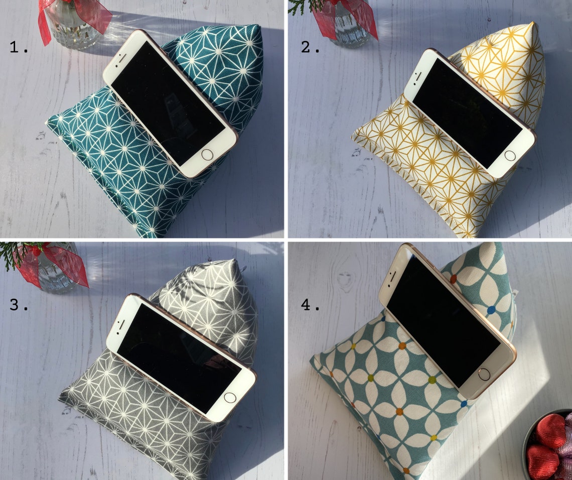 Phone Bean Bag Phone Holder iPhone Cushion Phone Cushion Etsy