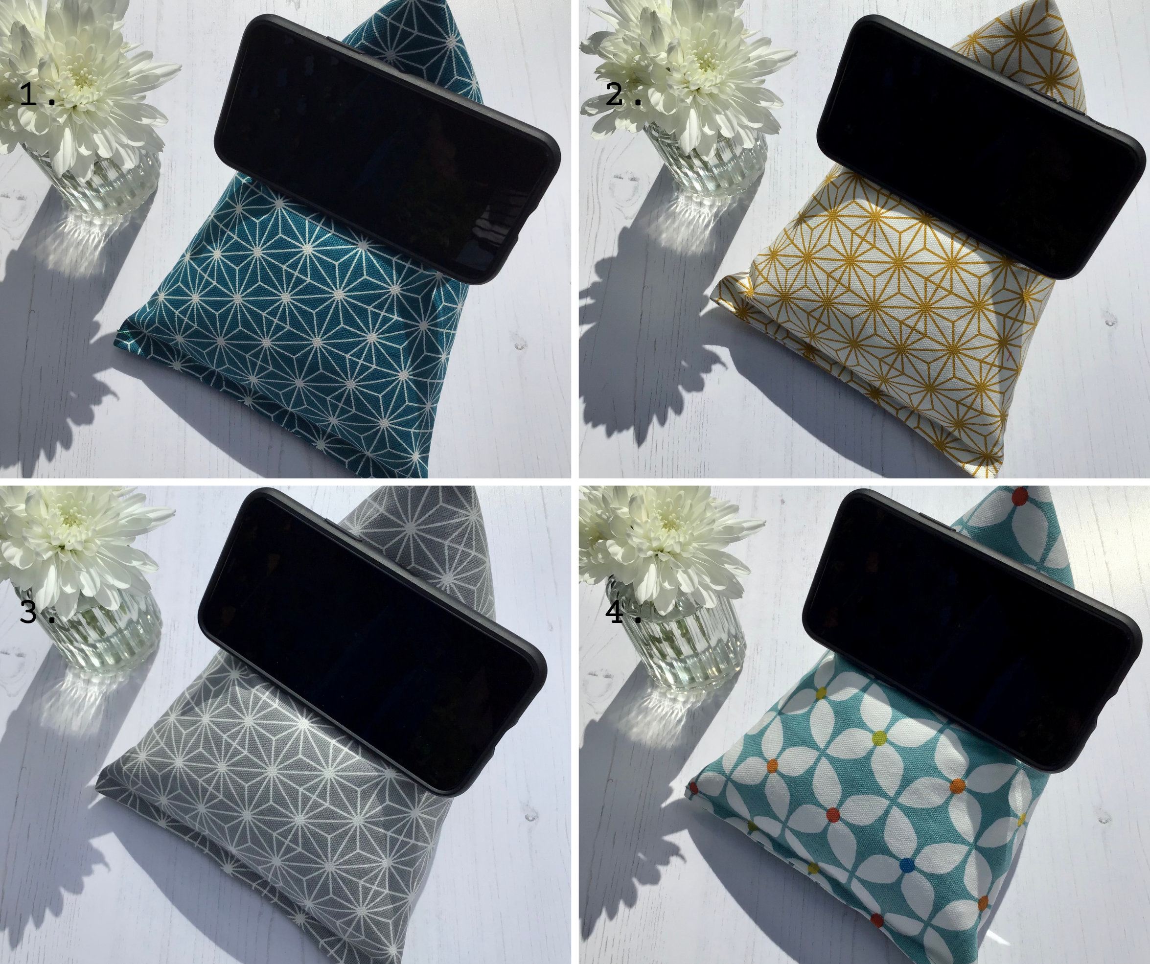 Phone Bean Bag Phone Cushion Holder Cell Phone Stand iPhone Etsy