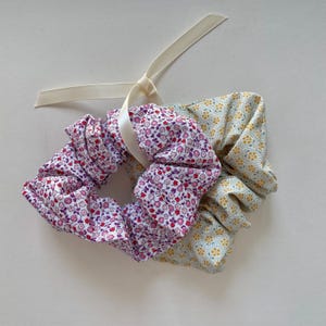 Ditsy Floral Scrunchies (Set of 2), Liberty of London Floral Scrunchie