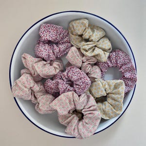 Ditsy Floral Scrunchies (Set of 2), Liberty of London Floral Scrunchie