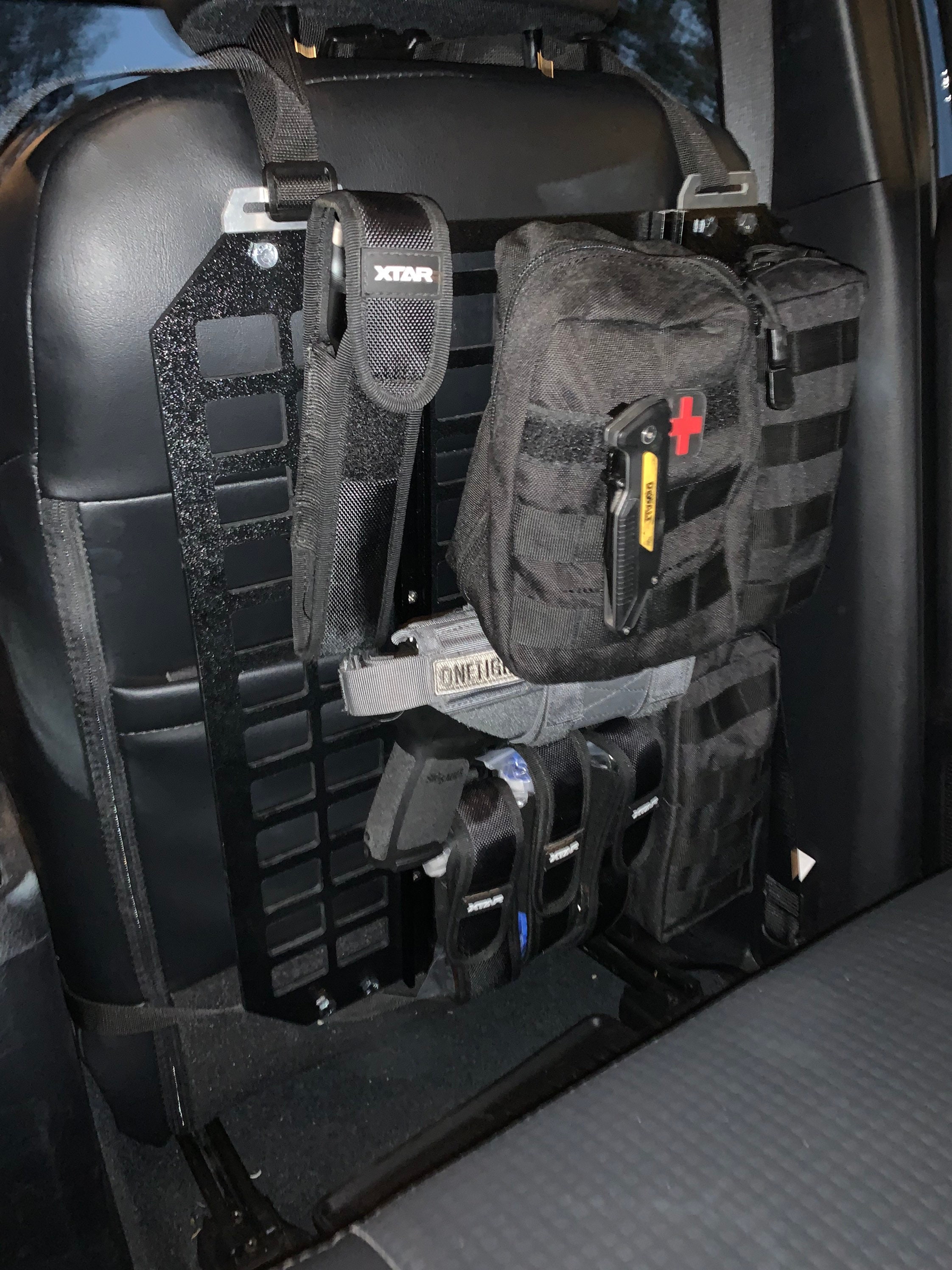 Universal Seat Back Rigid MOLLE Panel Etsy
