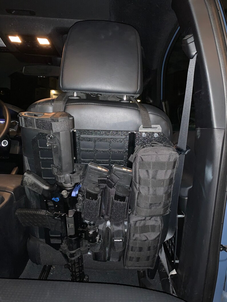 Universal Seat Back Rigid MOLLE Panel Etsy