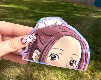 Anime Nana Komatsu Hachi Holographic Peeker Sticker