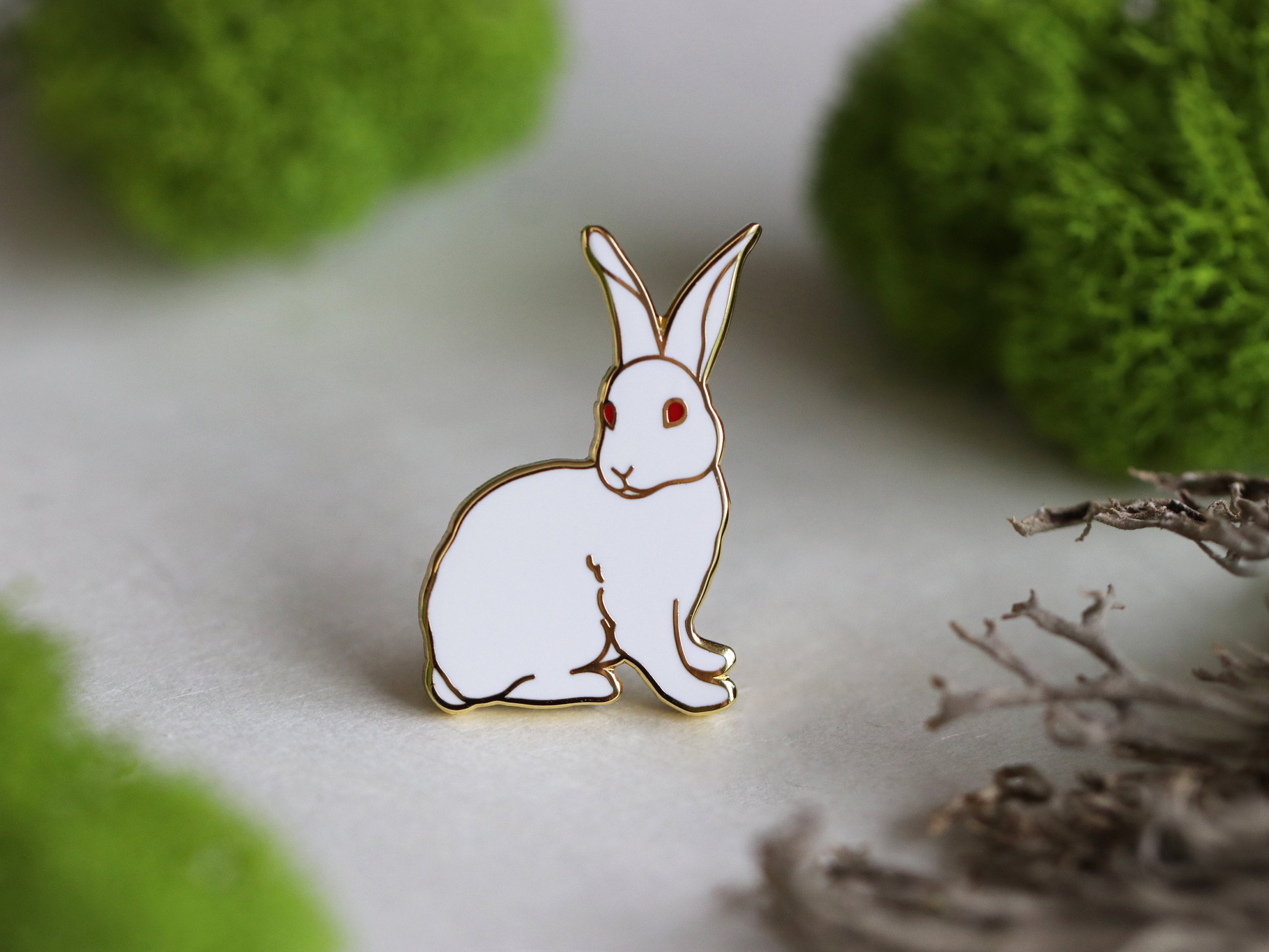 Emaille pin konijn - Emaille pin konijn - pin Year of the Rabbit