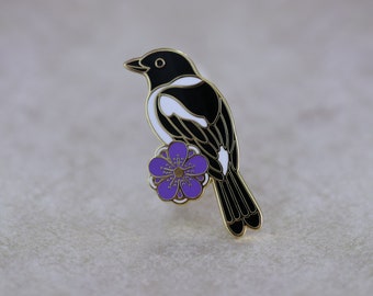 Emaille pin ekstervogel - Harde emaille reversspeld - emaille pin