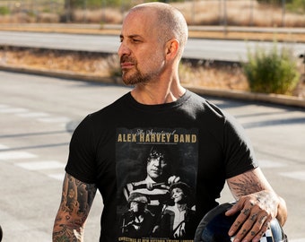 A Tribute To The Sensational Alex Harvey Band T Shirt Last Of The Teen Idols!