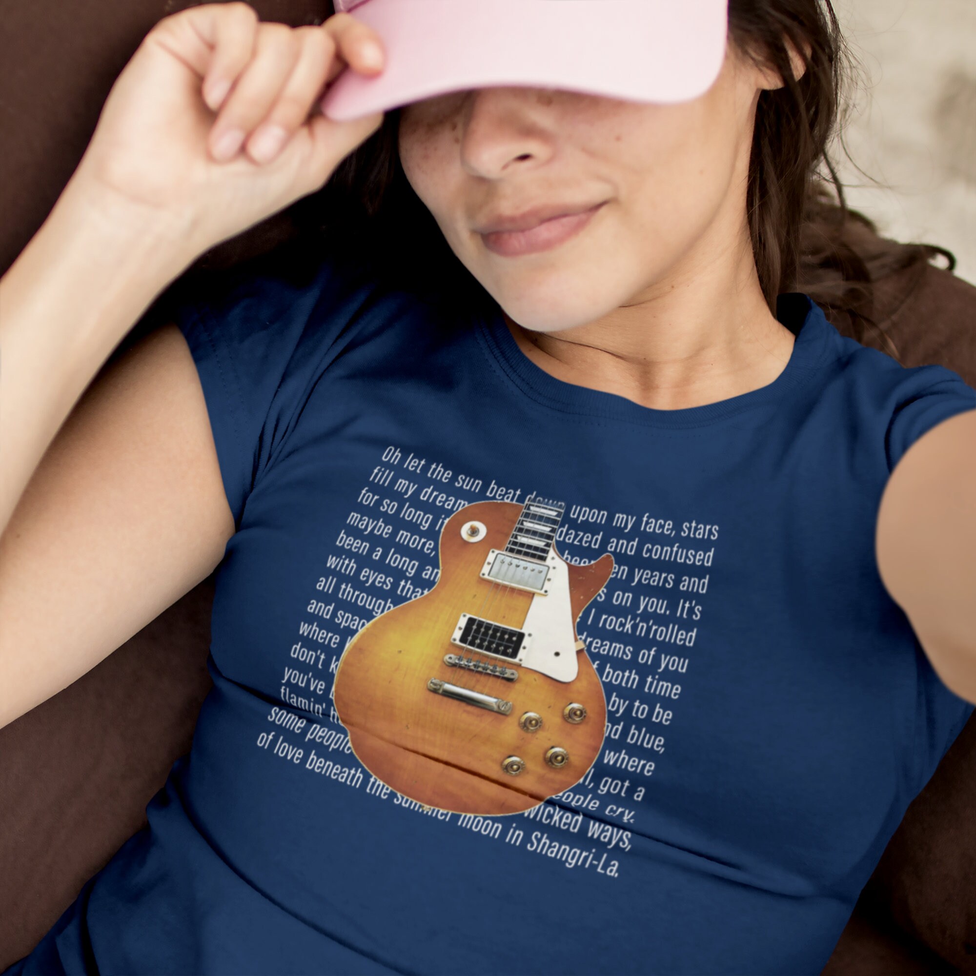 ギター FAMOUS GUITARSTシャツ メンズLジミーペイジ