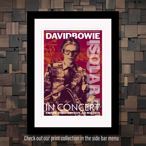 デヴィッドボウイオリジナルカード額装品