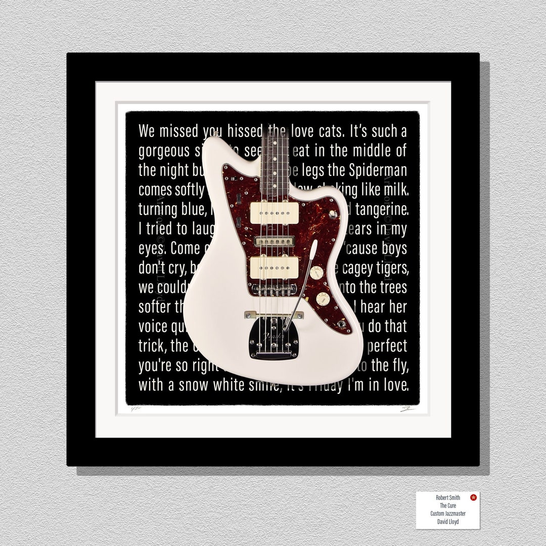 Robert smith fender deals jazzmaster