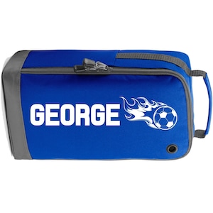 Personalised Football Bags Boys Football Boot Bag Footie Kit Girls Kids P.E Sports Bag Custom Name Gift Back To School Gym Bag