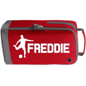 Personalised Name Football Bags Boys Football Boot Bag Footie Kit Girls Kids P.E Sports Bag Custom Gift Back To School Gym Bag