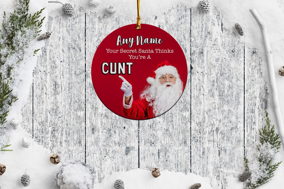 Funny Secret Santa Gift, Rude Christmas Gifts, for Work Colleagues