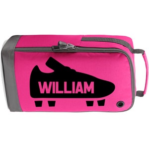 Personalised Football Boot Bag Boys Football Bags Footie Kit Girls Kids ...