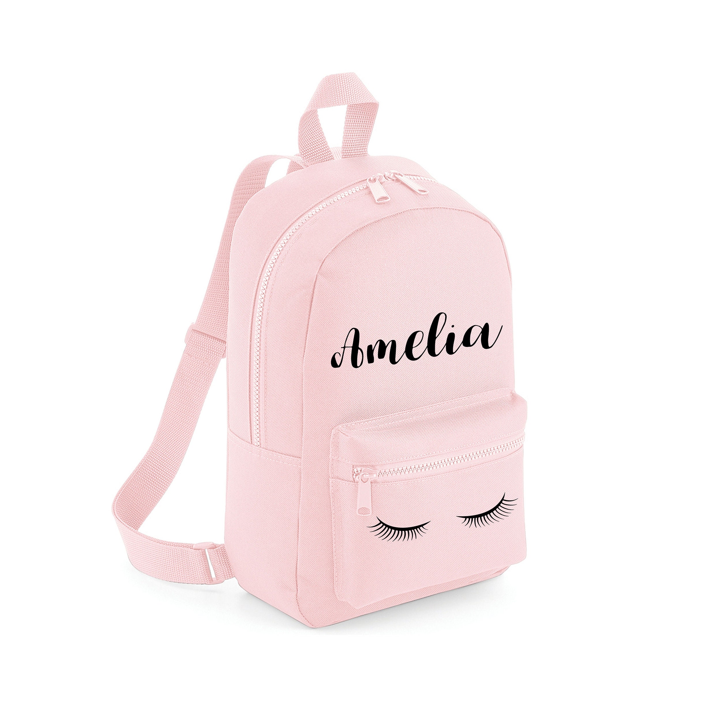 Mini Sac à Dos Femme VASCHY - Cartable PU Cuir Avec Poches - Noir
