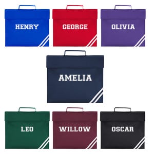 Gepersonaliseerde boekentas voor meisjes, jongens, terug naar school, aangepaste naam, perfect voor peuters en kleuters