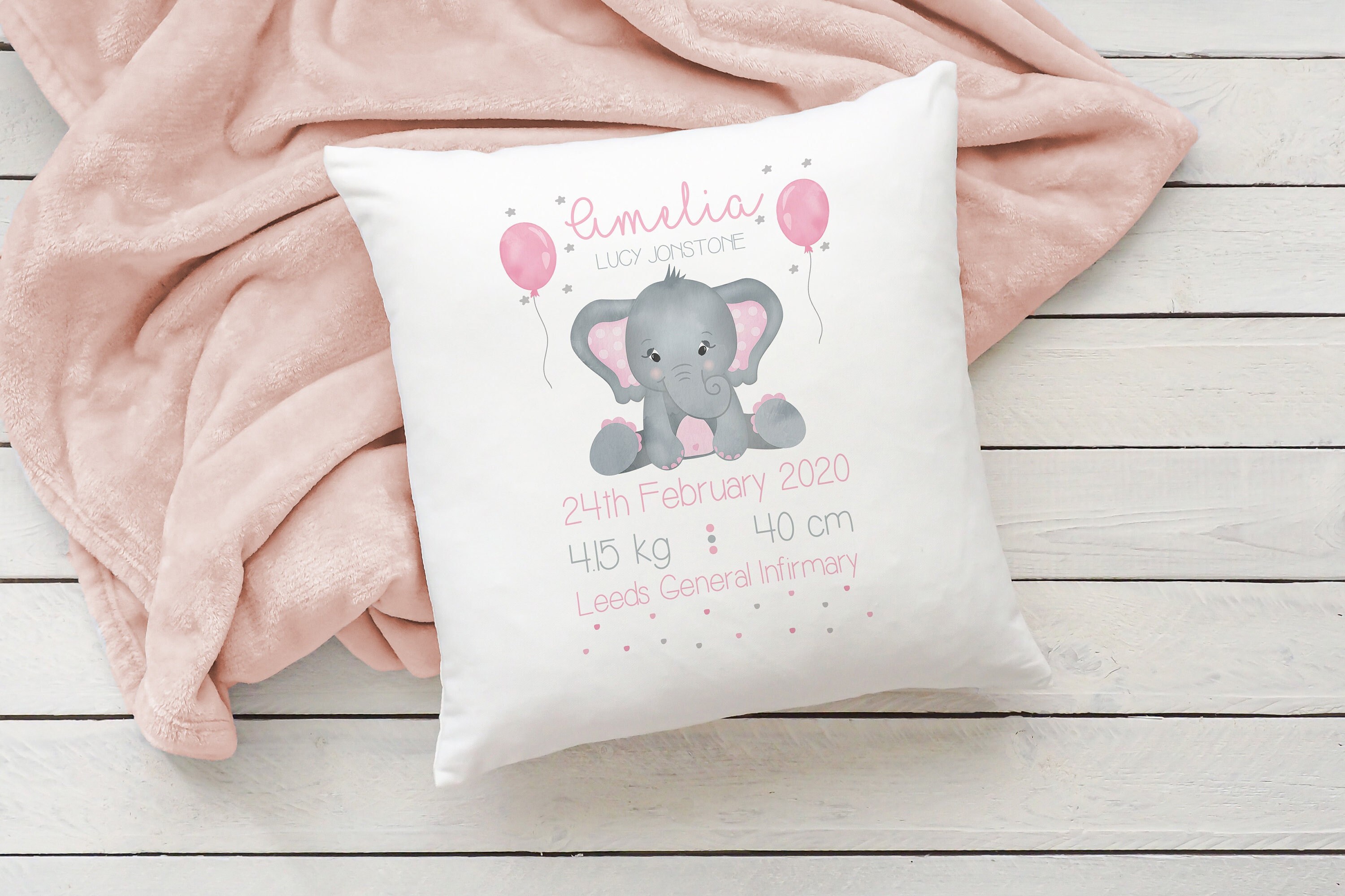 Cojines Nacimiento Personalizados Cojín Personalizado Para Bebé