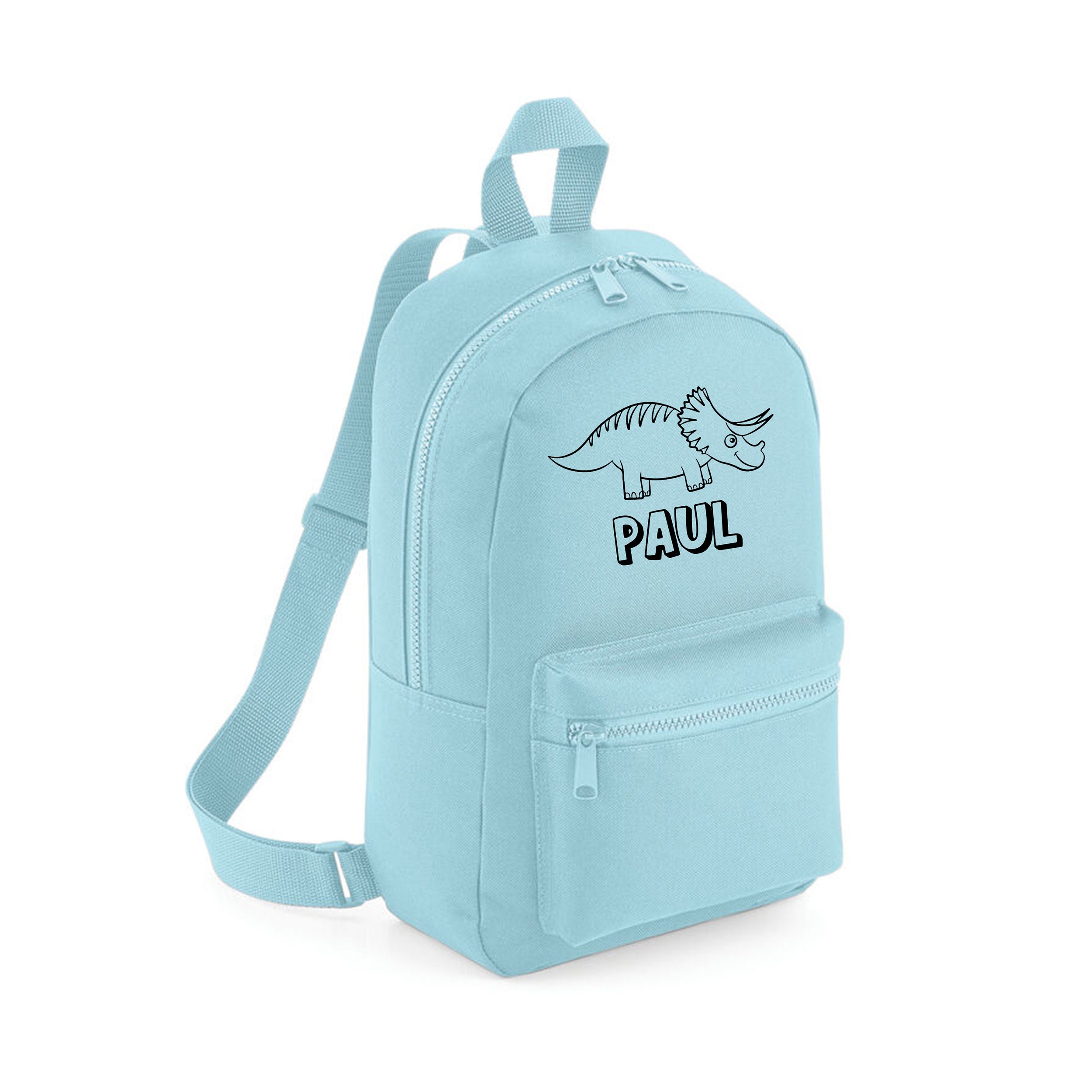 Zaino personalizzato per bambini con nome, mini zaino per la scuola con dinosauro, zaino personalizzato per bambini, zaini per la scuola materna, zain