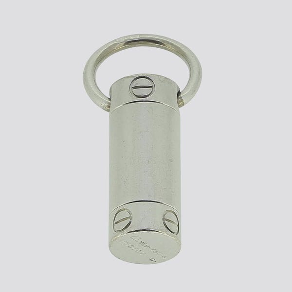 Médaillon pendentif LOVE de Cartier - Or blanc 18 carats