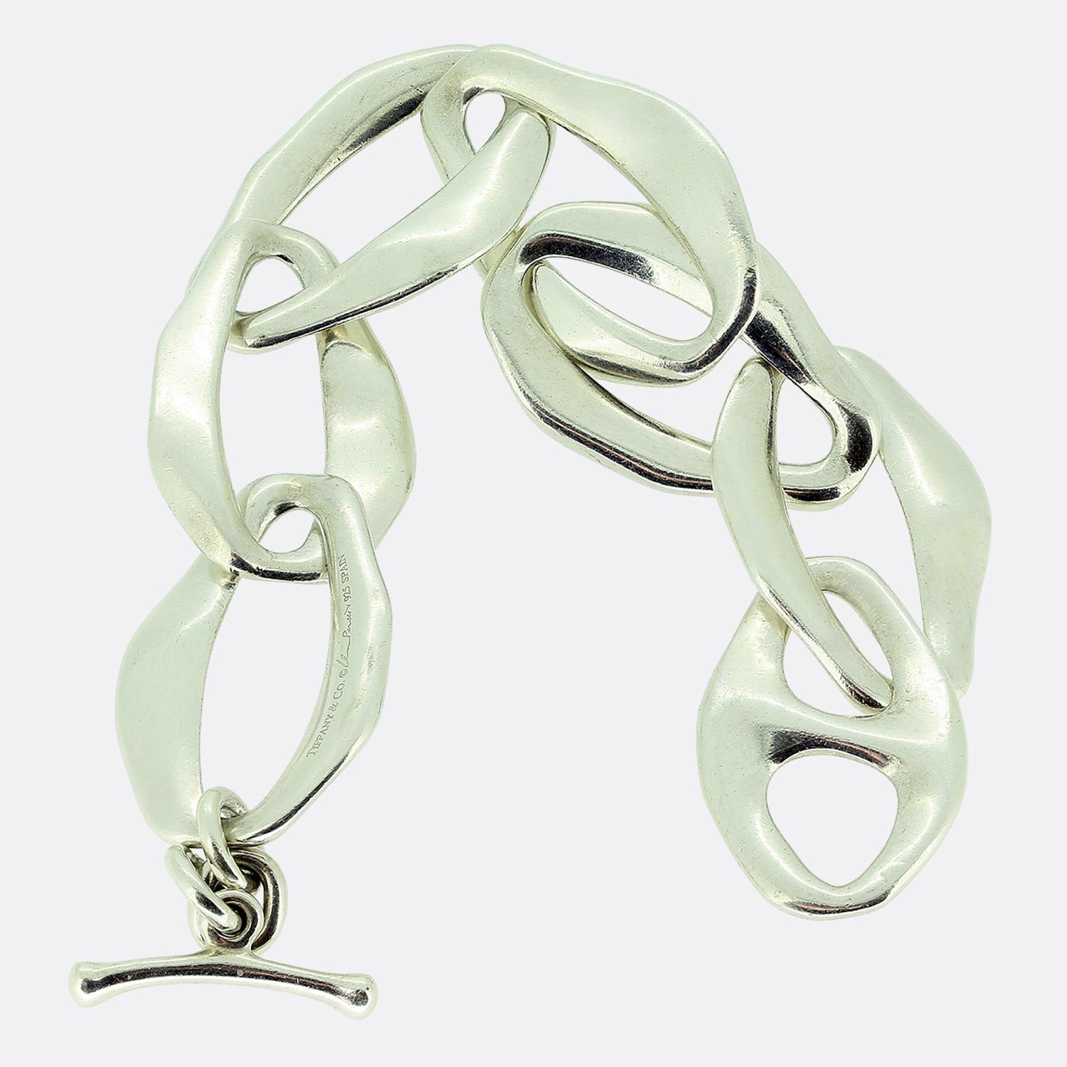Tiffany & Co. Elsa Peretti Aegean Toggle Bracelet Silver - Etsy