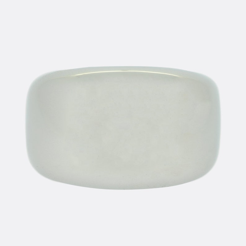 Cartier Nouvelle Vague Ring - Size J (49), 18ct White Gold image 2
