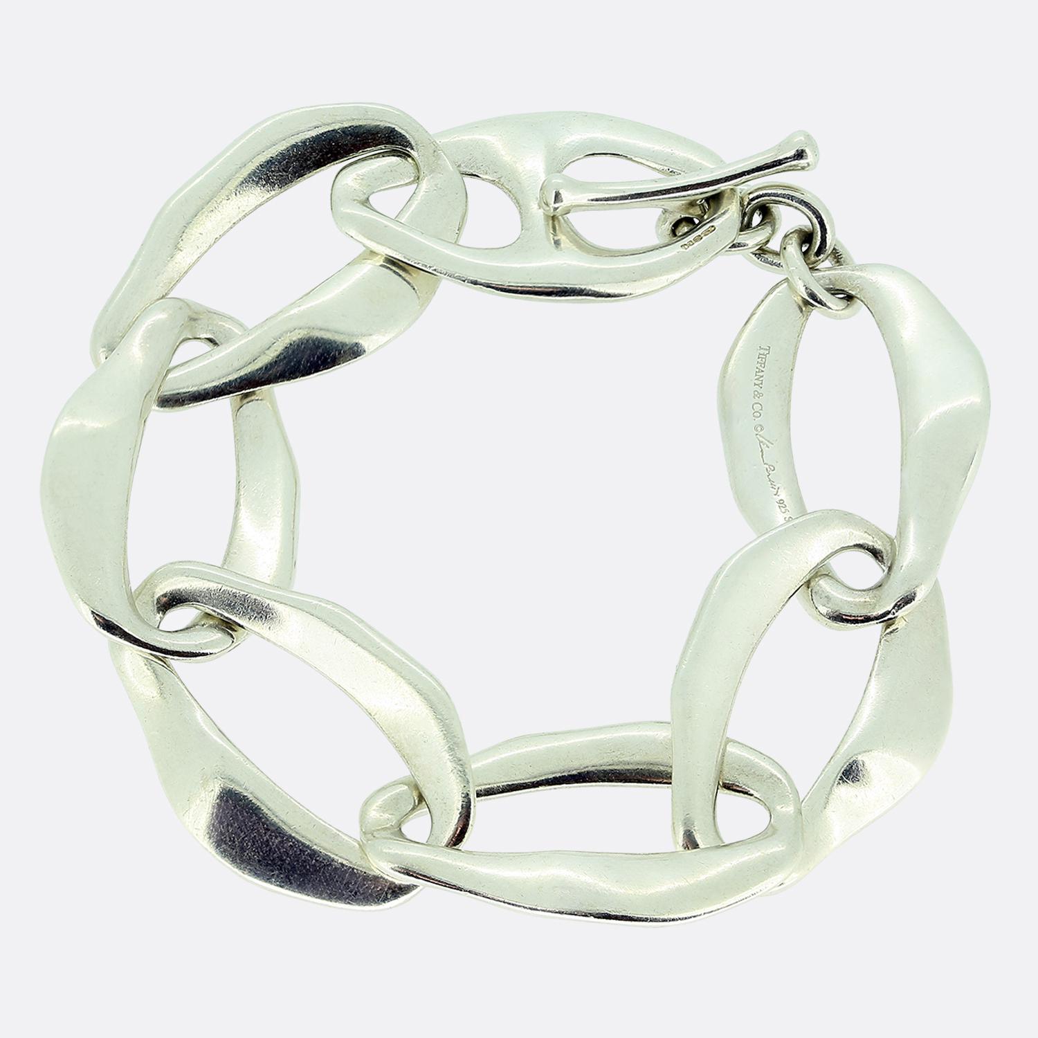 Tiffany & Co. Elsa Peretti Aegean Toggle Bracelet Silver - Etsy
