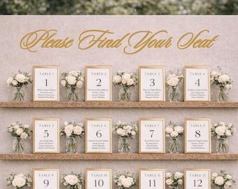 Please find your seat  lettering cutouts ONLY, wedding seating chart sign letters, rustic wedding decor, your seat awaits wooden words