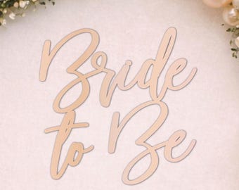 Bride to be cutout, rustic bridal shower backdrop wall decor, boho wedding decorations, wood bride chair hanger sign, wooden background