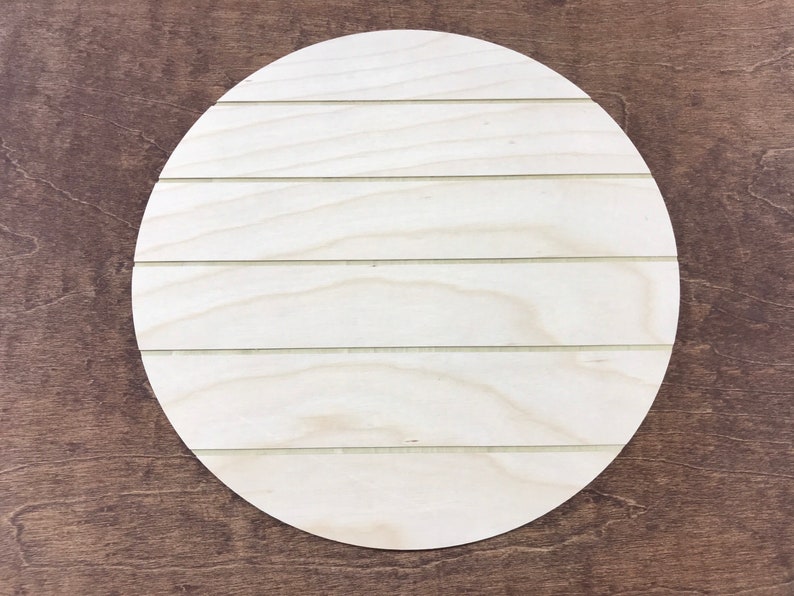 24 inch shiplap wood blanks wooden circle for sign making Etsy