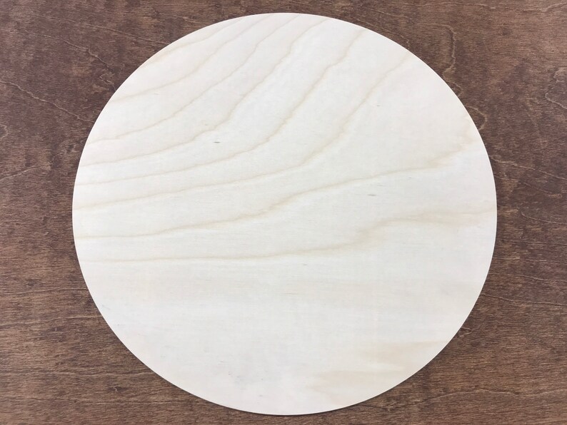 18 inch wood blanks wooden circle for sign making baltic Etsy