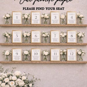 Our favorite people please find your seat lettering cutouts ONLY, wedding seating chart sign letters, rustic wedding decor, wooden words image 10