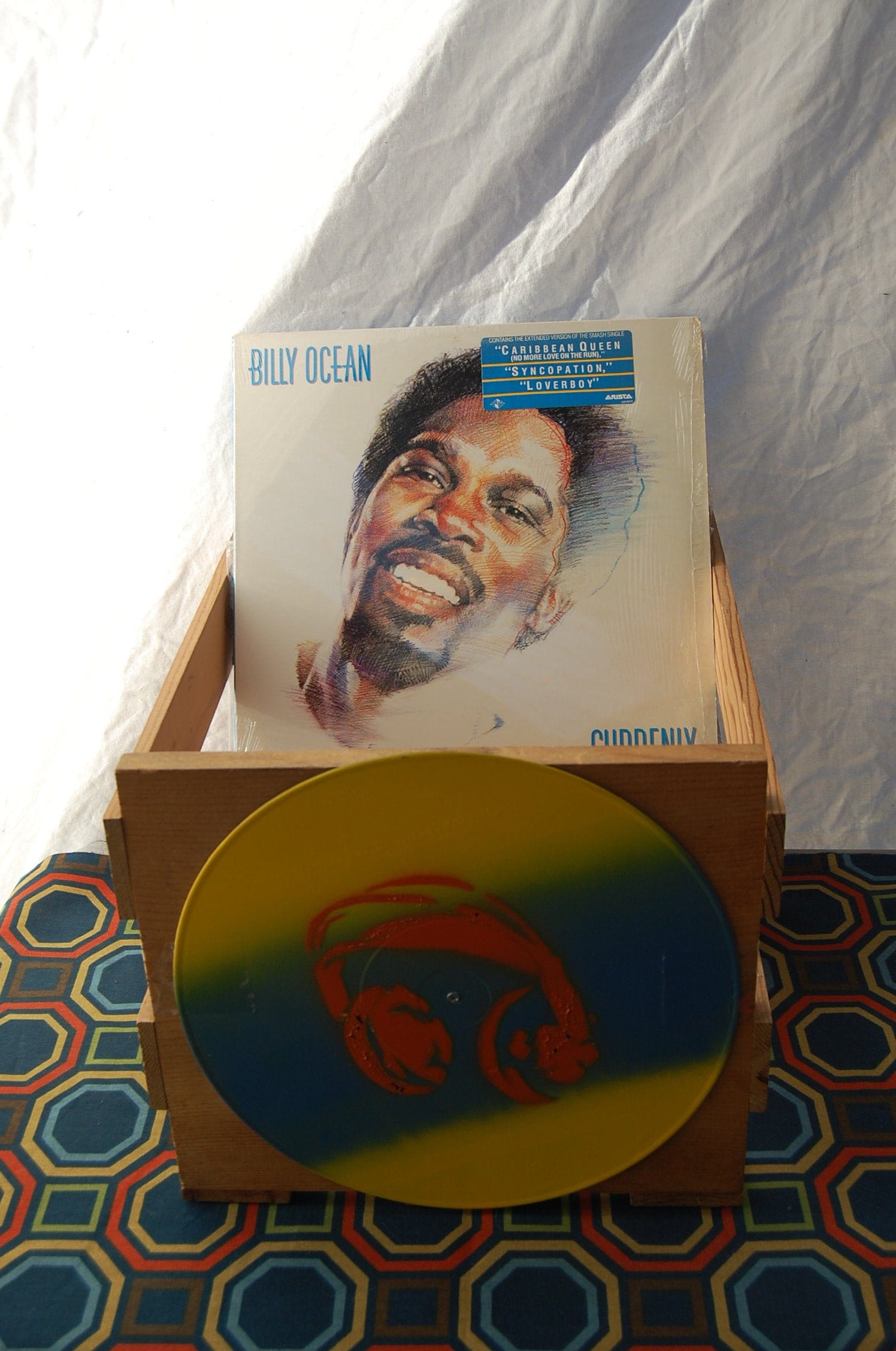 Billy Ocean - Suddenly 80s LP Album. Featuring Hit 'caribbean Queen' Still  in Original Plastic W/ Promo Sticker! - Great Condition. - Etsy, image size:1496x2256