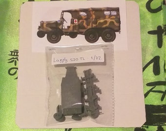 Kit maqueta para montar y pintar - Vehículo militar . Laffly S20 Tl- 1/72.