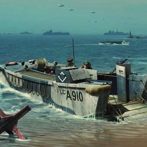 Modellbyggsats för montering och målning - Militärfordon. Landstigningsfartyg Assault WWII - 1/72