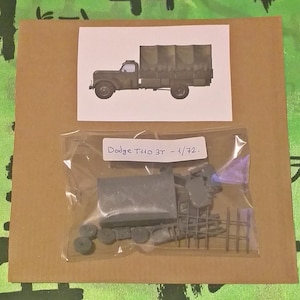 Kit maqueta para montar y pintar - Vehículo militar - Dodge T110 3T