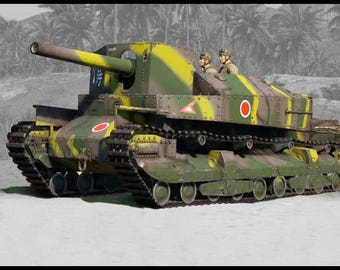 Model kit for assembly and painting - Military vehicle. Type 95 Ji Ro - 1/72