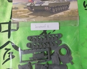 Modelbouwset voor montage en schilderen - Militair voertuig. Leopard 1 - 1/72