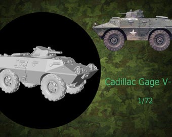 Kit maqueta para montar y pintar - Vehículo militar . Gage Commando - 1/72