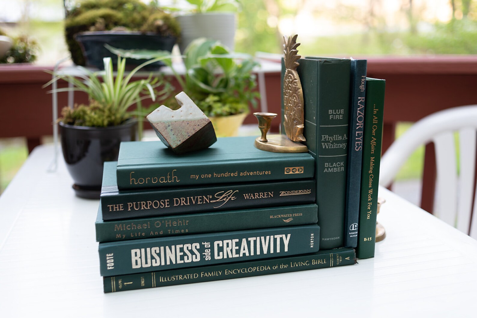 Decorative Green Books / Set Of Green Books For Decorating/ Etsy