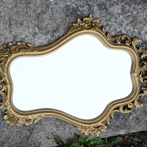 Syroco Mirror, Vintage Mirror, Syroco Vintage Mirror,Vintage Hollywood Regency Syroco Mirror