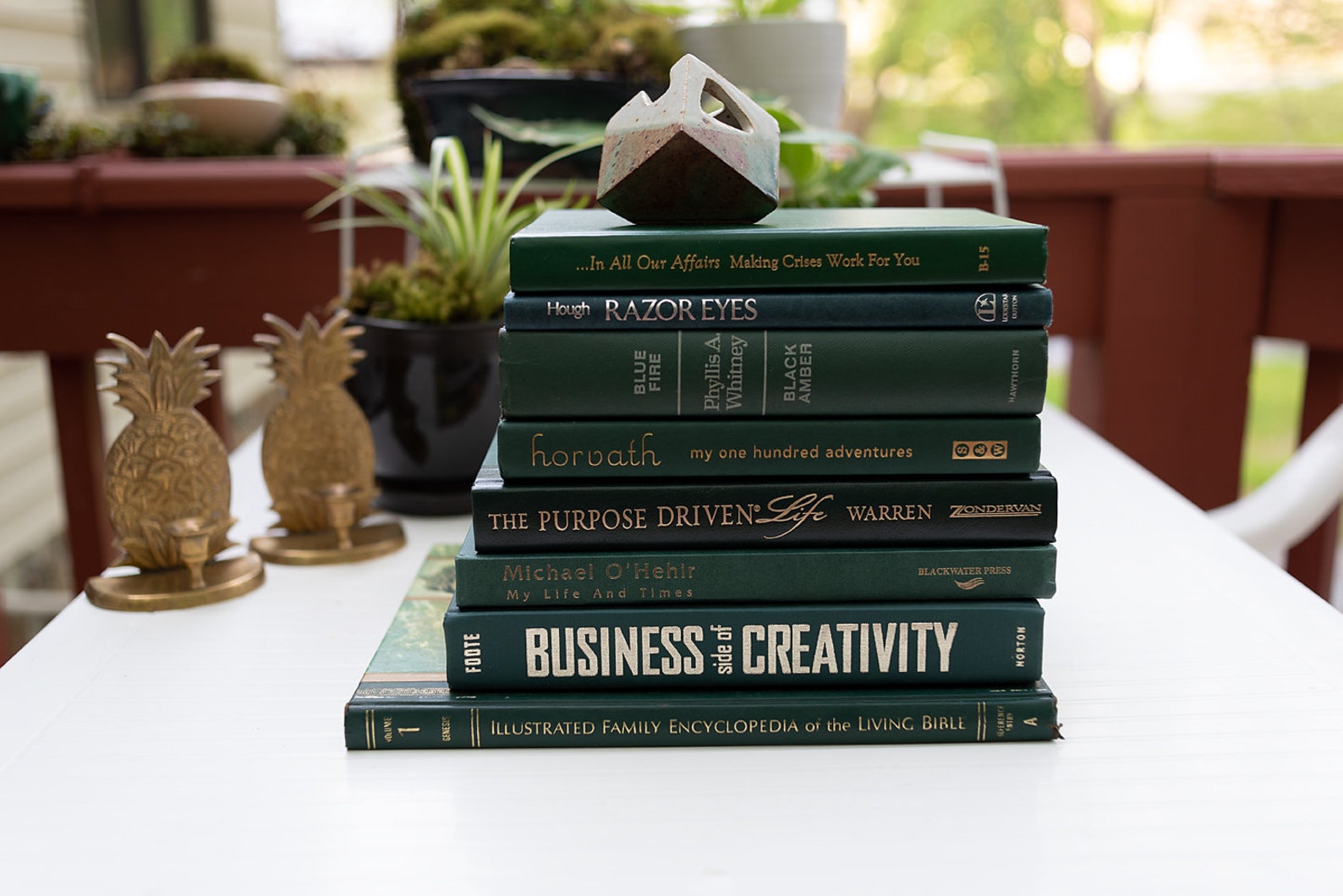 Decorative Green Books / Set Of Green Books For Decorating/ Etsy