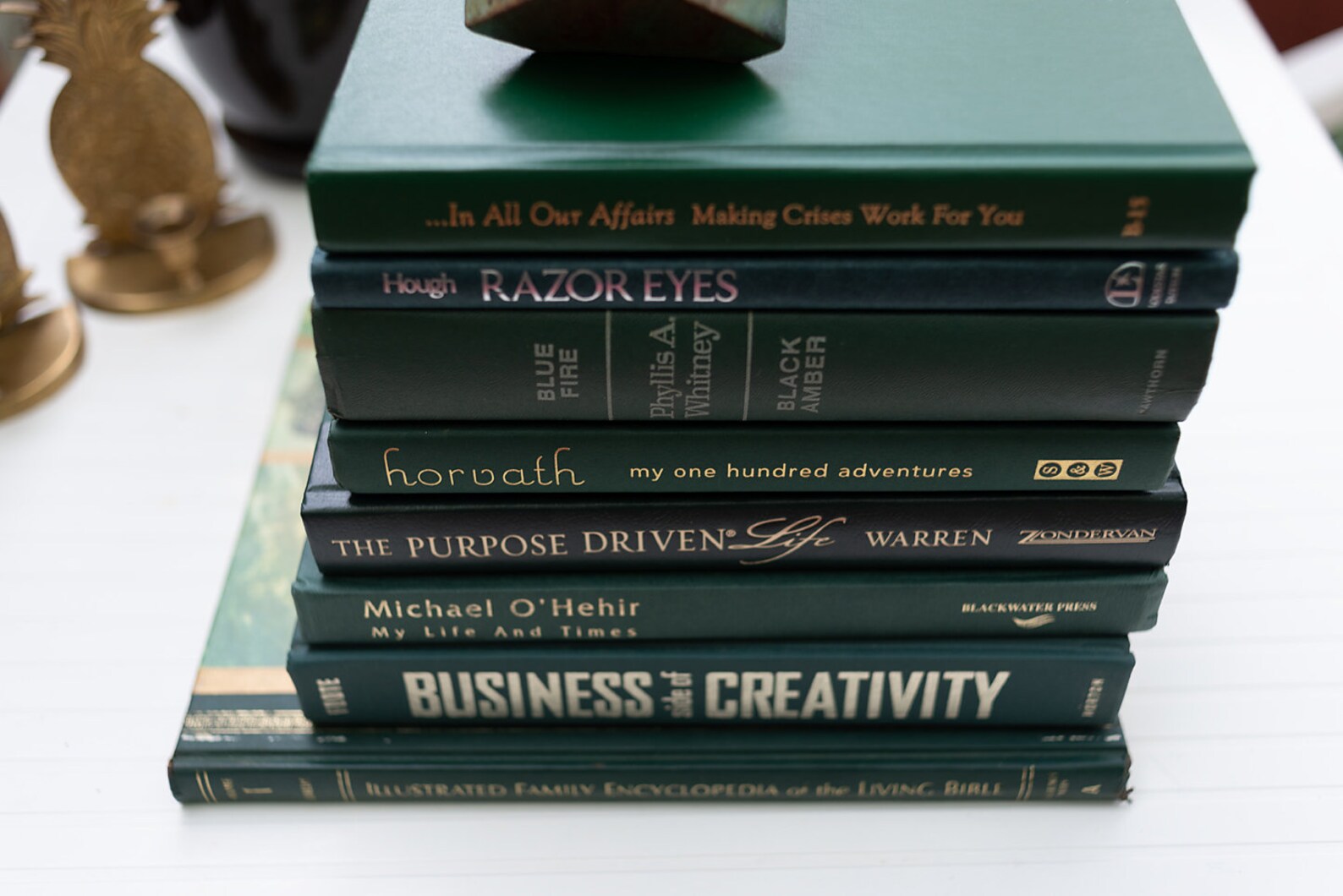 Decorative Green Books / Set Of Green Books For Decorating/ Etsy