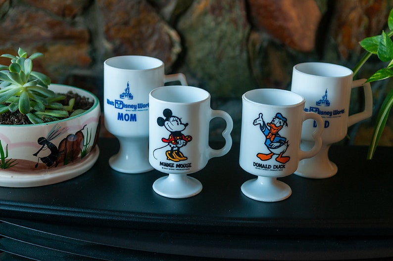 Disney World /Set Of Disney World Coffee Mugs / Disney World Etsy Italia