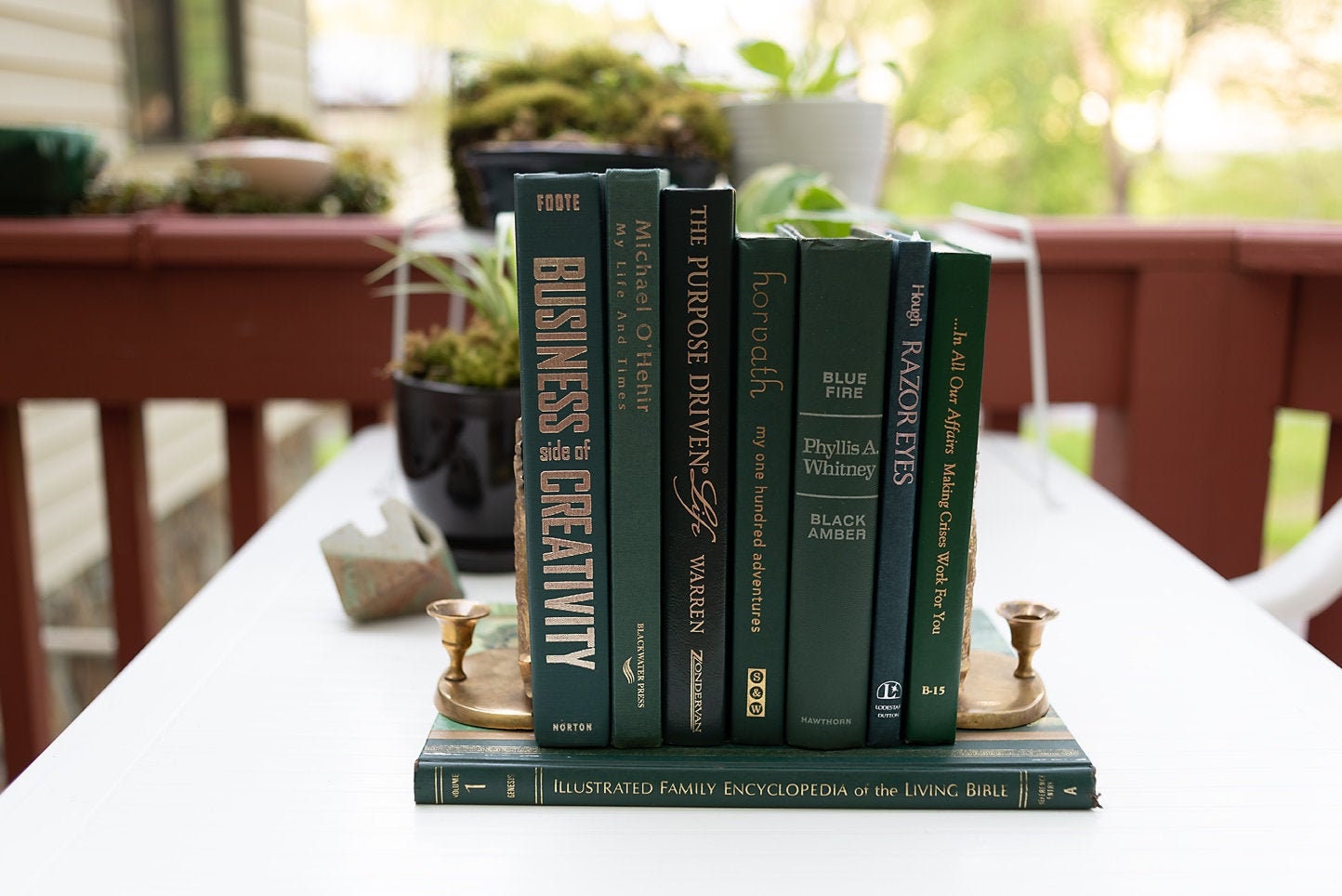 Decorative Green Books / Set Of Green Books For Decorating/ Etsy