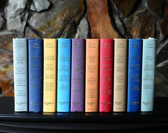 Secret Storage/Hollowed Out Books For Secret Storage / Multi Colored Book Set/Hidden Book Storage Set  /Functional Book Décor