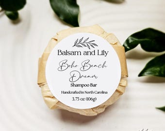 Shampoo Bar | Conditioner Bar | Boho Beach Dream | Zero Waste | Mango Butter | Shea Butter | Biodegradable | Travel Friendly