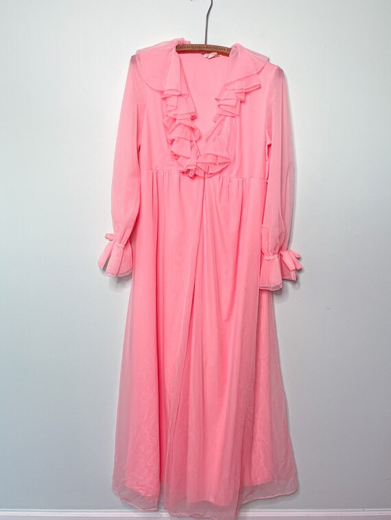 Vintage Linda Lingerie - Montreal Robe - image 4