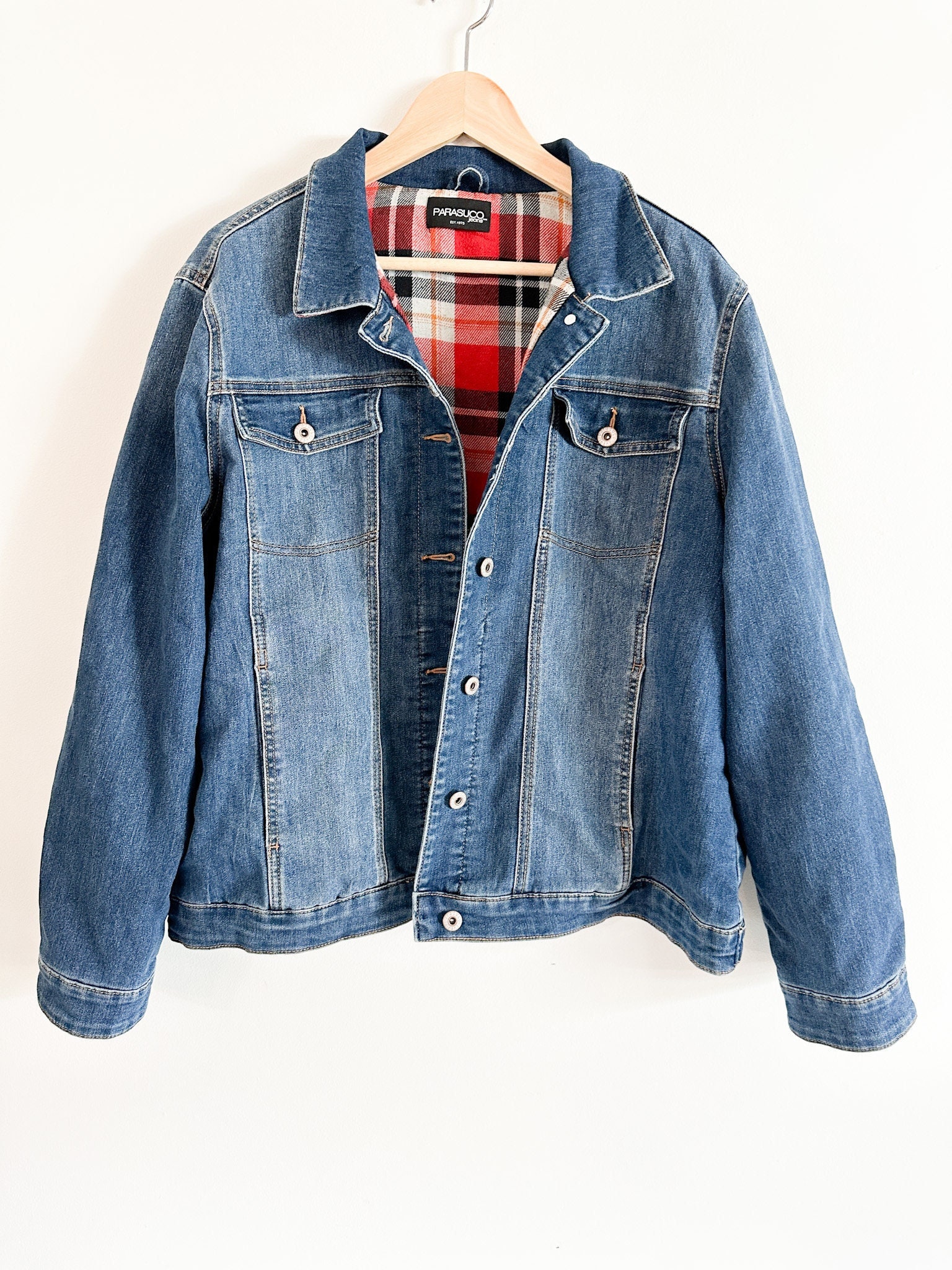 Womens Jacket Parasuco Jean Jacket Parasuco Women's Lined Blue