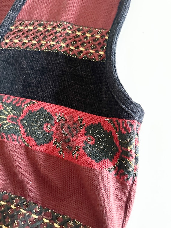 Mondi Woven Vest with front detailing | Vintage V… - image 8