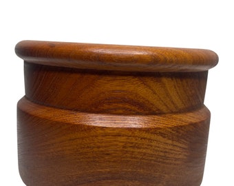 Vintage Teak Wood Bowl | Solid Wood Teak Bowl