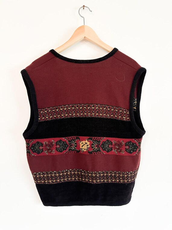 Mondi Woven Vest with front detailing | Vintage V… - image 3